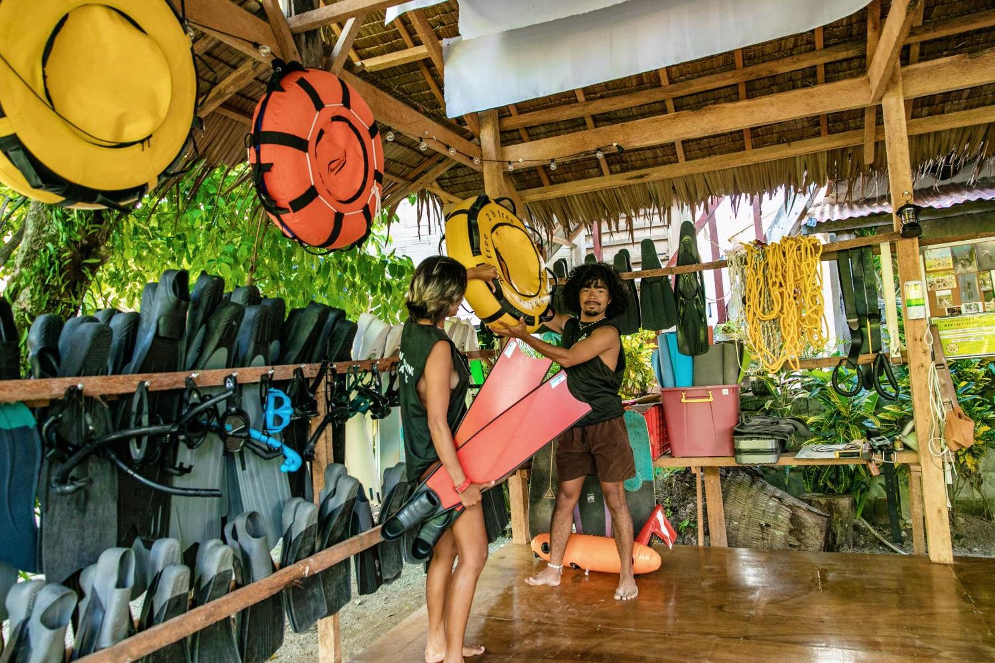 Ozen Freediving Hostel General Luna (Surigao del Norte) Exterior foto